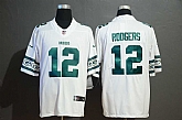 Nike Packers 12 Aaron Rodgers White Fashion Logo Vapor Untouchable Limited Jersey,baseball caps,new era cap wholesale,wholesale hats